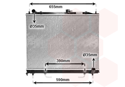 Radiateur Van Wezel 32002163