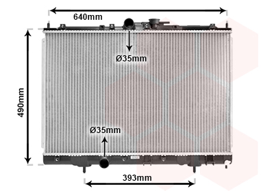 Radiateur Van Wezel 32002169