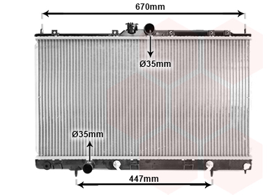 Radiateur Van Wezel 32002214