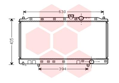 Radiateur Van Wezel 32002237