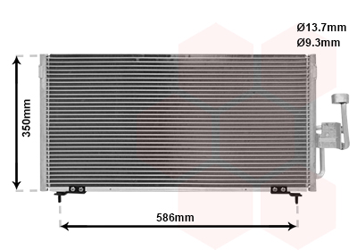 Airco condensor Van Wezel 32005106