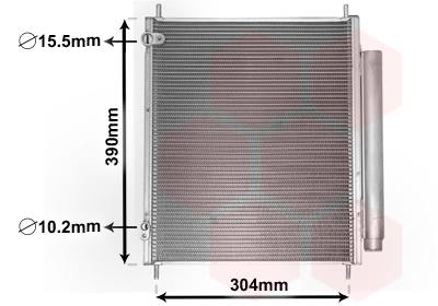 Airco condensor Van Wezel 32005244