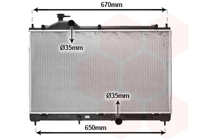 Radiateur Van Wezel 32012709