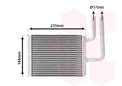 Kachelradiateur Van Wezel 32016700