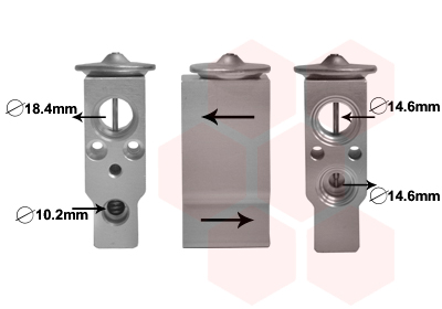 Airco expansieklep Van Wezel 33001379