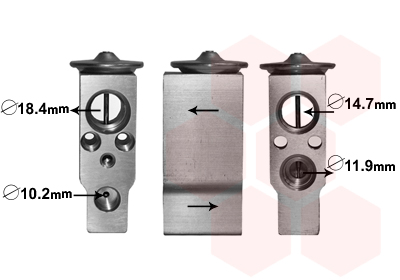 Airco expansieklep Van Wezel 33001389