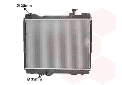 Radiateur Van Wezel 33002418