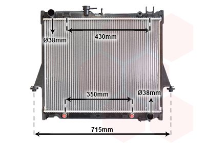 Radiateur Van Wezel 36002026