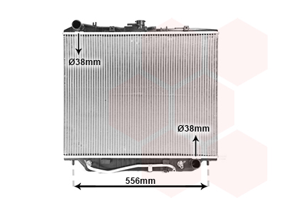 Radiateur Van Wezel 37002179