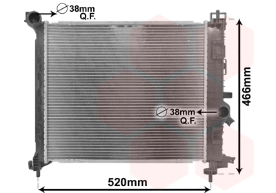 Radiateur Van Wezel 37002561