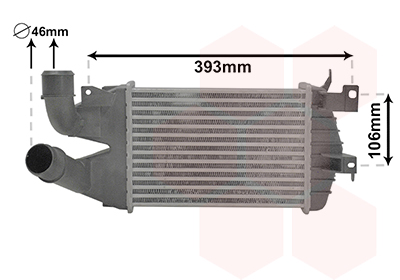 Interkoeler Van Wezel 37004584