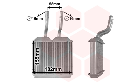 Kachelradiateur Van Wezel 37006197