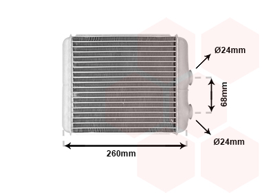 Kachelradiateur Van Wezel 37006259