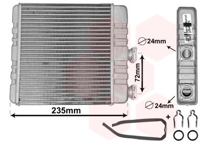 Kachelradiateur Van Wezel 37006321