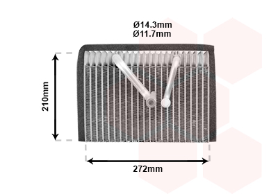 Airco verdamper Van Wezel 3700V300