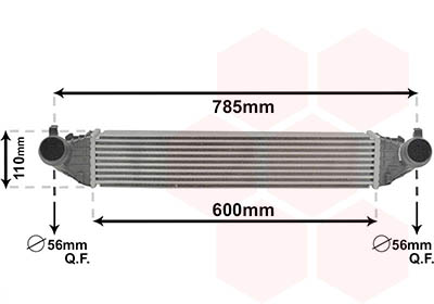 Interkoeler Van Wezel 37014702