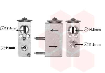 Airco expansieklep Van Wezel 40001383