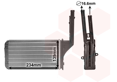 Kachelradiateur Van Wezel 40006049