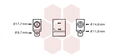 Airco expansieklep Van Wezel 43001335