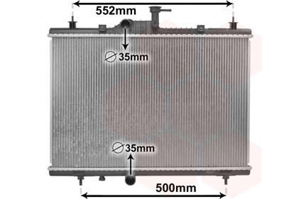 Radiateur Van Wezel 43002603