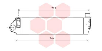 Interkoeler Van Wezel 43004482