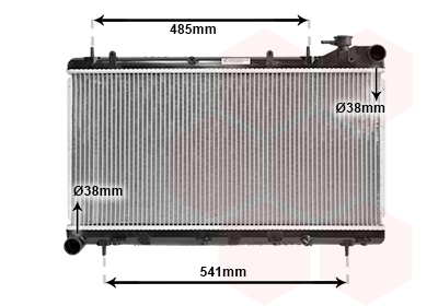 Radiateur Van Wezel 51002015