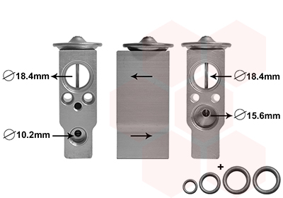 Airco expansieklep Van Wezel 52001131