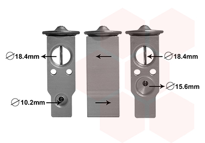 Airco expansieklep Van Wezel 53001638
