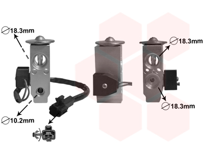 Airco expansieklep Van Wezel 53001678