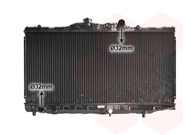 Radiateur Van Wezel 53002061