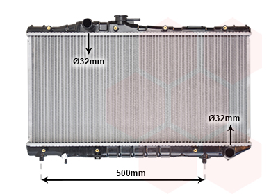 Radiateur Van Wezel 53002099