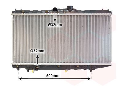 Radiateur Van Wezel 53002123