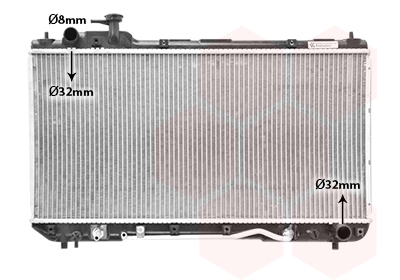 Radiateur Van Wezel 53002298