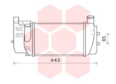 Interkoeler Van Wezel 53004645