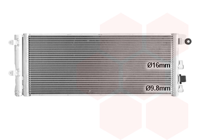 Airco condensor Van Wezel 53015725