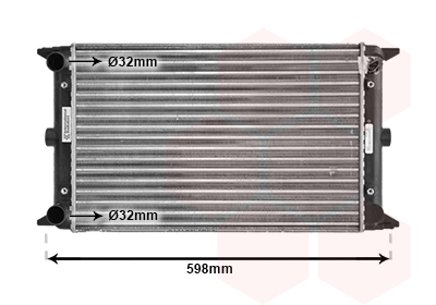 Radiateur Van Wezel 58002005