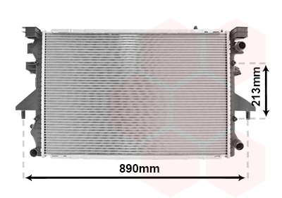 Radiateur Van Wezel 58002232