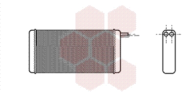 Kachelradiateur Van Wezel 58006128