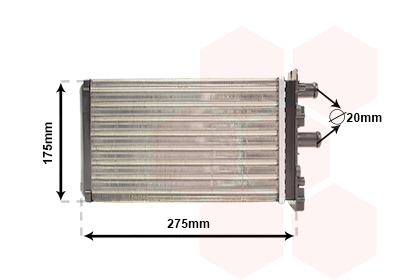 Kachelradiateur Van Wezel 58006239