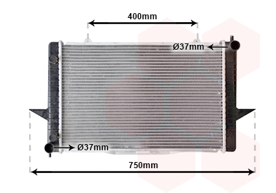 Radiateur Van Wezel 59002118