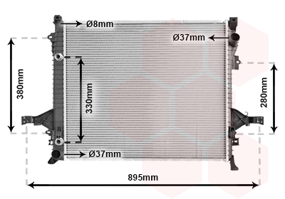 Radiateur Van Wezel 59002133