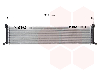 Radiateur Van Wezel 69012700