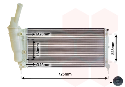 Radiateur Van Wezel 73002083