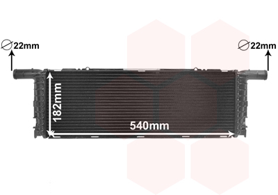 Radiateur Van Wezel 74012701