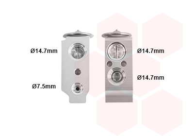 Airco expansieklep Van Wezel 82001292