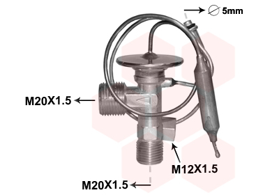 Airco expansieklep Van Wezel 82001322