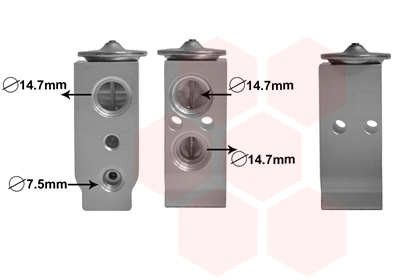 Airco expansieklep Van Wezel 82001325