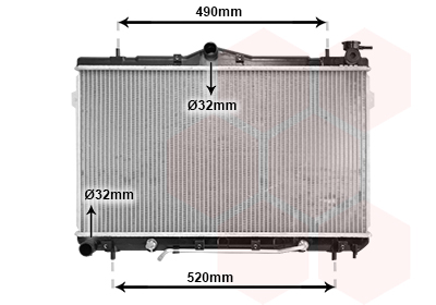 Radiateur Van Wezel 82002044