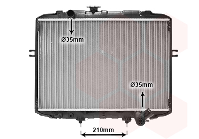 Radiateur Van Wezel 82002068