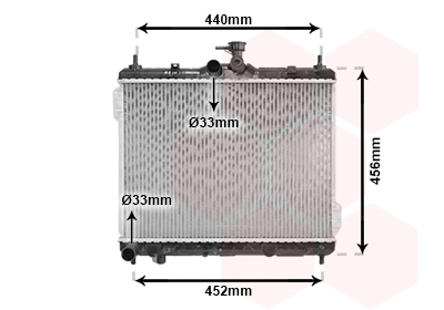 Radiateur Van Wezel 82002101